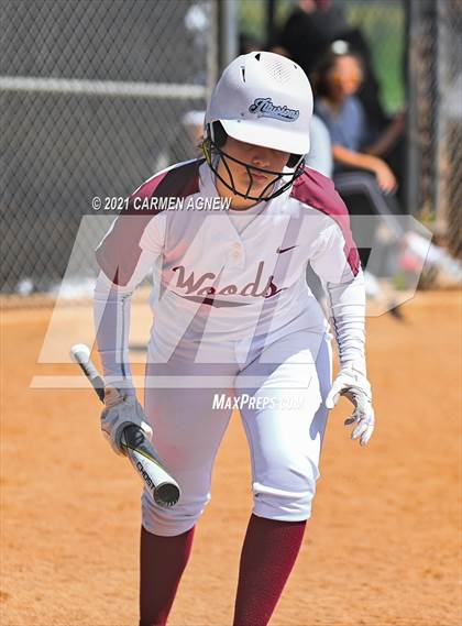 Thumbnail 2 in Cypress Woods vs Bryan (NFCA Texas High School Leadoff Classic Tournament) photogallery.