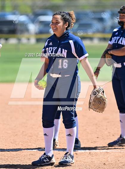 Thumbnail 1 in Cypress Woods vs Bryan (NFCA Texas High School Leadoff Classic Tournament) photogallery.
