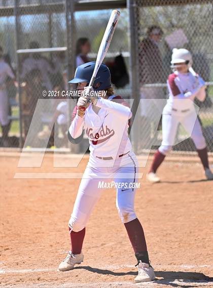 Thumbnail 2 in Cypress Woods vs Bryan (NFCA Texas High School Leadoff Classic Tournament) photogallery.