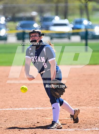 Thumbnail 1 in Cypress Woods vs Bryan (NFCA Texas High School Leadoff Classic Tournament) photogallery.