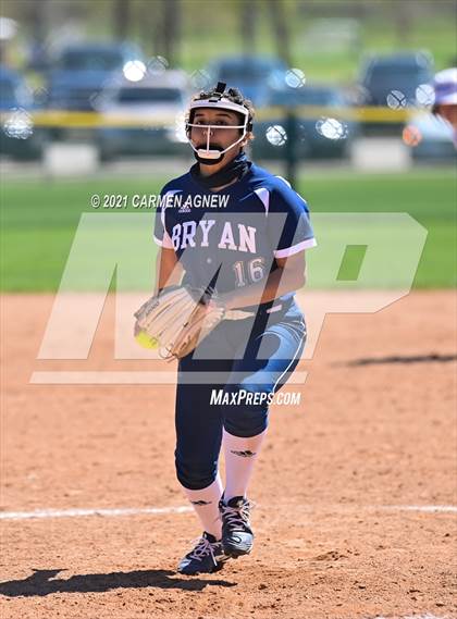 Thumbnail 1 in Cypress Woods vs Bryan (NFCA Texas High School Leadoff Classic Tournament) photogallery.