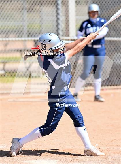 Thumbnail 3 in Cypress Woods vs Bryan (NFCA Texas High School Leadoff Classic Tournament) photogallery.