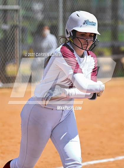 Thumbnail 3 in Cypress Woods vs Bryan (NFCA Texas High School Leadoff Classic Tournament) photogallery.