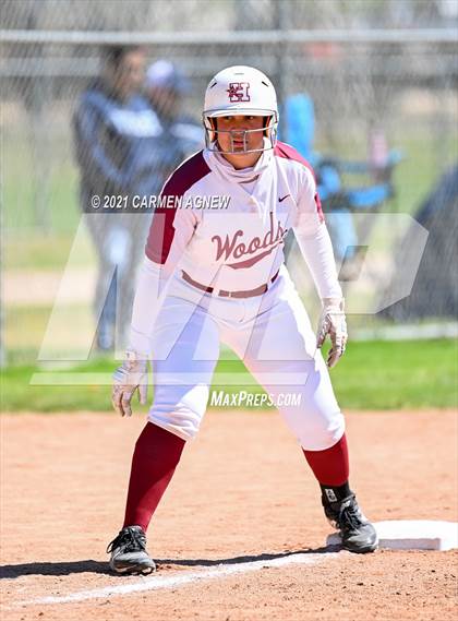 Thumbnail 3 in Cypress Woods vs Bryan (NFCA Texas High School Leadoff Classic Tournament) photogallery.