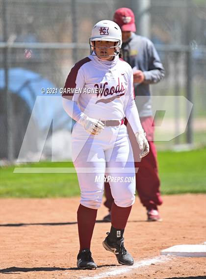 Thumbnail 3 in Cypress Woods vs Bryan (NFCA Texas High School Leadoff Classic Tournament) photogallery.