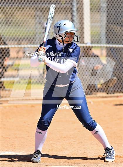 Thumbnail 2 in Cypress Woods vs Bryan (NFCA Texas High School Leadoff Classic Tournament) photogallery.