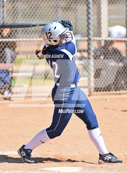 Thumbnail 2 in Cypress Woods vs Bryan (NFCA Texas High School Leadoff Classic Tournament) photogallery.