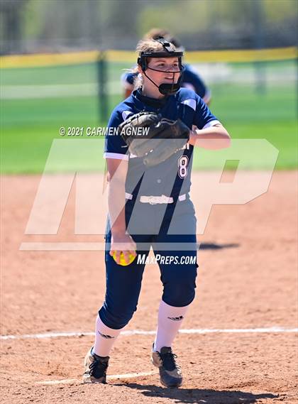 Thumbnail 3 in Cypress Woods vs Bryan (NFCA Texas High School Leadoff Classic Tournament) photogallery.