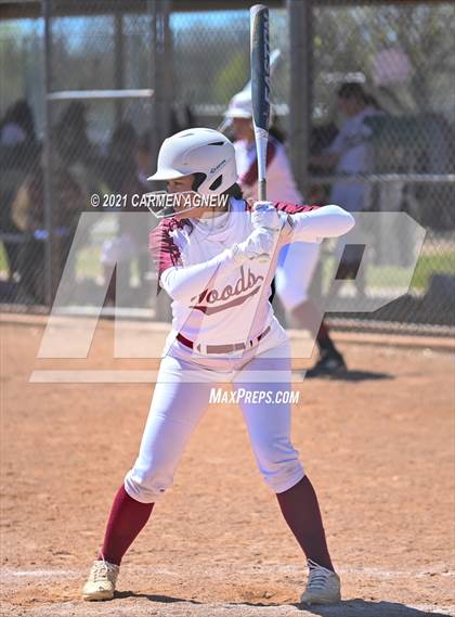 Thumbnail 1 in Cypress Woods vs Bryan (NFCA Texas High School Leadoff Classic Tournament) photogallery.