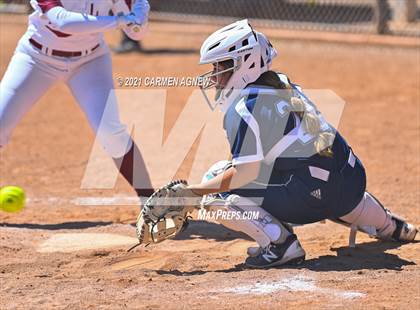 Thumbnail 2 in Cypress Woods vs Bryan (NFCA Texas High School Leadoff Classic Tournament) photogallery.