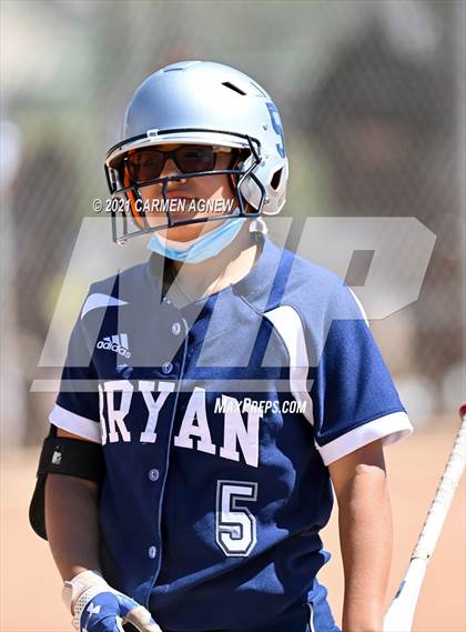 Thumbnail 3 in Cypress Woods vs Bryan (NFCA Texas High School Leadoff Classic Tournament) photogallery.