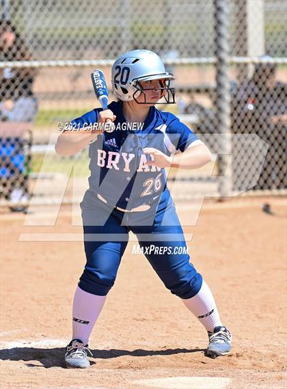 Thumbnail 3 in Cypress Woods vs Bryan (NFCA Texas High School Leadoff Classic Tournament) photogallery.