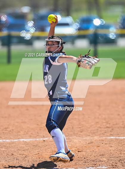 Thumbnail 1 in Cypress Woods vs Bryan (NFCA Texas High School Leadoff Classic Tournament) photogallery.