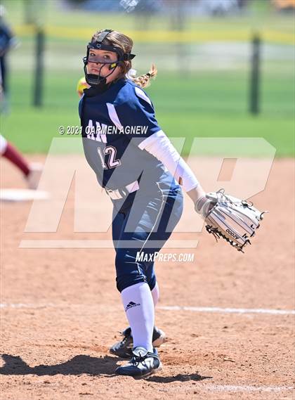 Thumbnail 2 in Cypress Woods vs Bryan (NFCA Texas High School Leadoff Classic Tournament) photogallery.