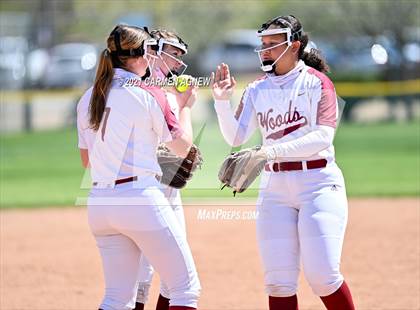 Thumbnail 2 in Cypress Woods vs Bryan (NFCA Texas High School Leadoff Classic Tournament) photogallery.