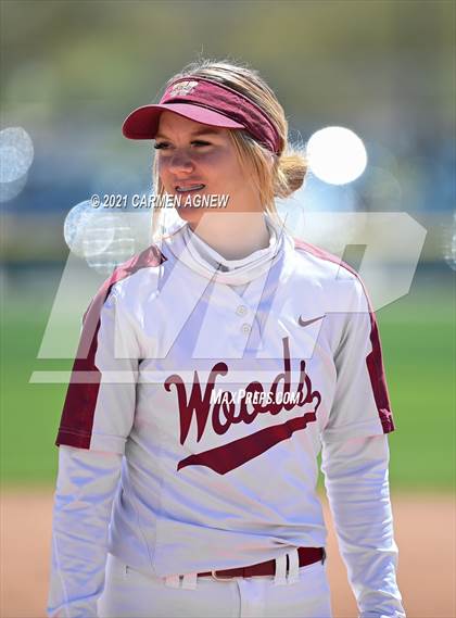 Thumbnail 3 in Cypress Woods vs Bryan (NFCA Texas High School Leadoff Classic Tournament) photogallery.