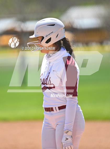 Thumbnail 2 in Cypress Woods vs Bryan (NFCA Texas High School Leadoff Classic Tournament) photogallery.