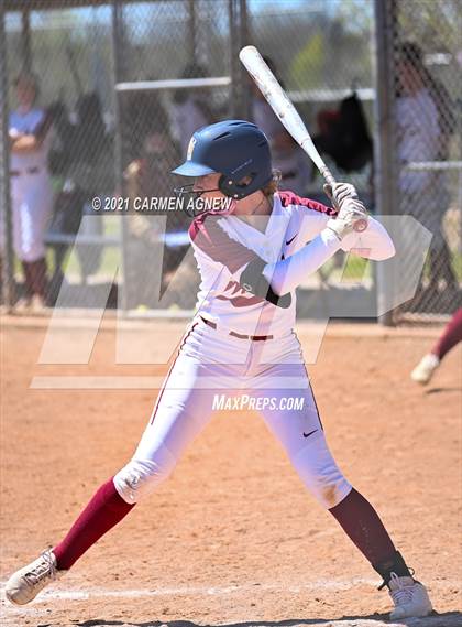 Thumbnail 1 in Cypress Woods vs Bryan (NFCA Texas High School Leadoff Classic Tournament) photogallery.