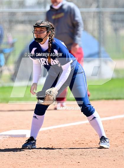 Thumbnail 3 in Cypress Woods vs Bryan (NFCA Texas High School Leadoff Classic Tournament) photogallery.