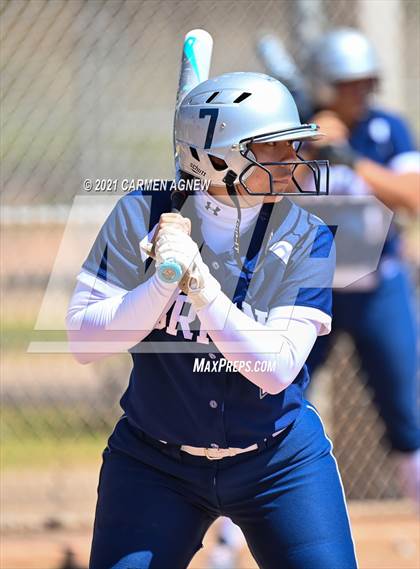 Thumbnail 1 in Cypress Woods vs Bryan (NFCA Texas High School Leadoff Classic Tournament) photogallery.