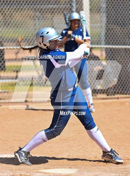 Thumbnail 2 in Cypress Woods vs Bryan (NFCA Texas High School Leadoff Classic Tournament) photogallery.