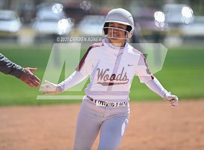 Thumbnail 2 in Cypress Woods vs Bryan (NFCA Texas High School Leadoff Classic Tournament) photogallery.