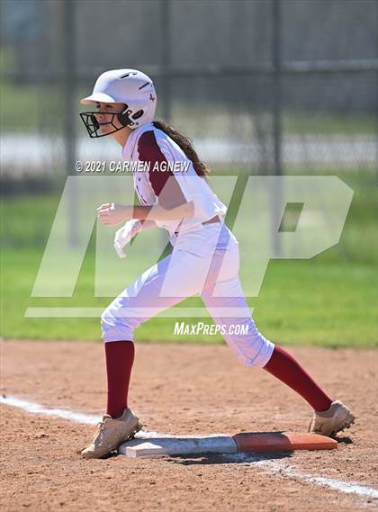 Thumbnail 1 in Cypress Woods vs Bryan (NFCA Texas High School Leadoff Classic Tournament) photogallery.