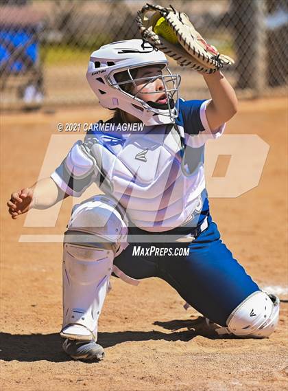 Thumbnail 3 in Cypress Woods vs Bryan (NFCA Texas High School Leadoff Classic Tournament) photogallery.