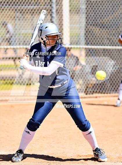 Thumbnail 3 in Cypress Woods vs Bryan (NFCA Texas High School Leadoff Classic Tournament) photogallery.
