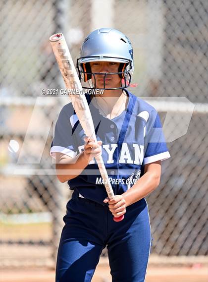 Thumbnail 1 in Cypress Woods vs Bryan (NFCA Texas High School Leadoff Classic Tournament) photogallery.
