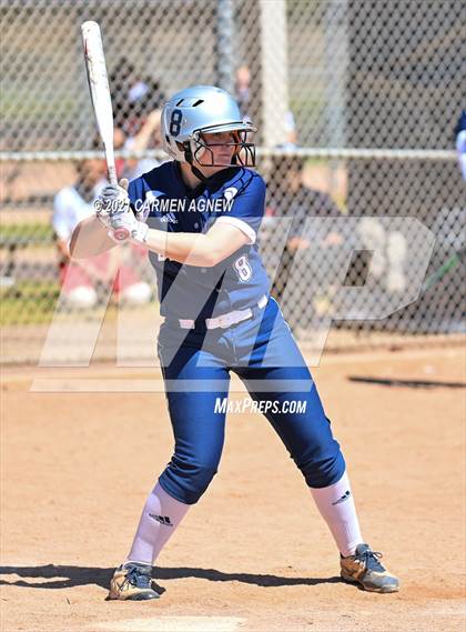 Thumbnail 2 in Cypress Woods vs Bryan (NFCA Texas High School Leadoff Classic Tournament) photogallery.