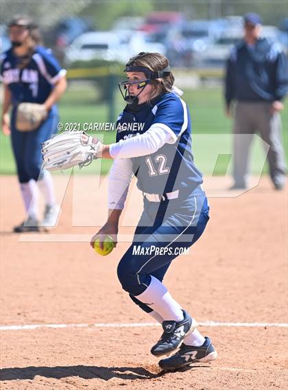 Thumbnail 2 in Cypress Woods vs Bryan (NFCA Texas High School Leadoff Classic Tournament) photogallery.