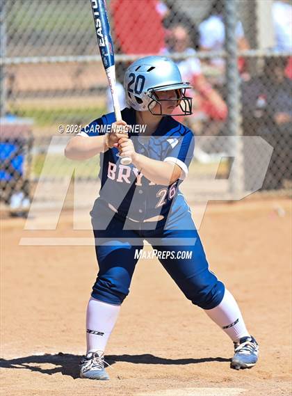Thumbnail 2 in Cypress Woods vs Bryan (NFCA Texas High School Leadoff Classic Tournament) photogallery.