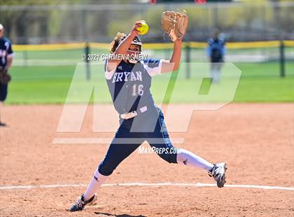 Thumbnail 3 in Cypress Woods vs Bryan (NFCA Texas High School Leadoff Classic Tournament) photogallery.