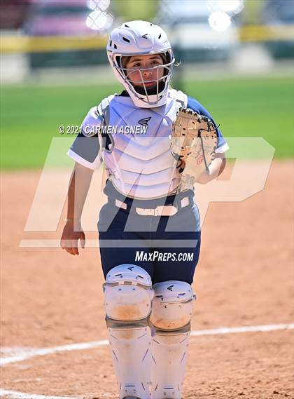 Thumbnail 2 in Cypress Woods vs Bryan (NFCA Texas High School Leadoff Classic Tournament) photogallery.