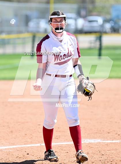 Thumbnail 2 in Cypress Woods vs Bryan (NFCA Texas High School Leadoff Classic Tournament) photogallery.