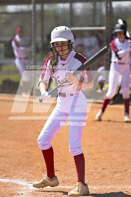 Thumbnail 3 in Cypress Woods vs Bryan (NFCA Texas High School Leadoff Classic Tournament) photogallery.