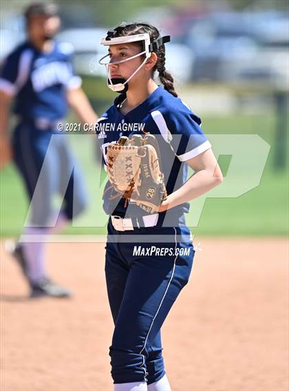 Thumbnail 3 in Cypress Woods vs Bryan (NFCA Texas High School Leadoff Classic Tournament) photogallery.