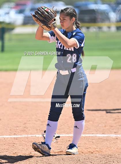 Thumbnail 3 in Cypress Woods vs Bryan (NFCA Texas High School Leadoff Classic Tournament) photogallery.