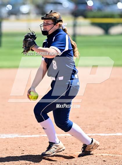 Thumbnail 1 in Cypress Woods vs Bryan (NFCA Texas High School Leadoff Classic Tournament) photogallery.