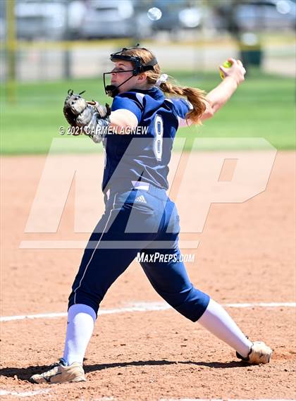 Thumbnail 2 in Cypress Woods vs Bryan (NFCA Texas High School Leadoff Classic Tournament) photogallery.