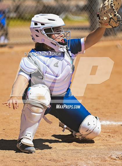 Thumbnail 2 in Cypress Woods vs Bryan (NFCA Texas High School Leadoff Classic Tournament) photogallery.