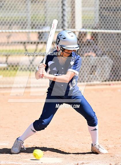 Thumbnail 1 in Cypress Woods vs Bryan (NFCA Texas High School Leadoff Classic Tournament) photogallery.