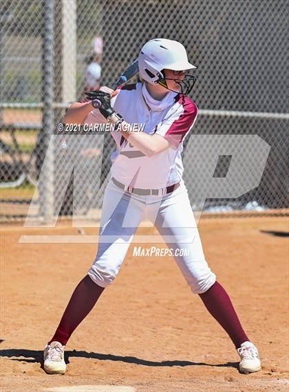 Thumbnail 1 in Cypress Woods vs Bryan (NFCA Texas High School Leadoff Classic Tournament) photogallery.