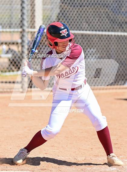 Thumbnail 1 in Cypress Woods vs Bryan (NFCA Texas High School Leadoff Classic Tournament) photogallery.