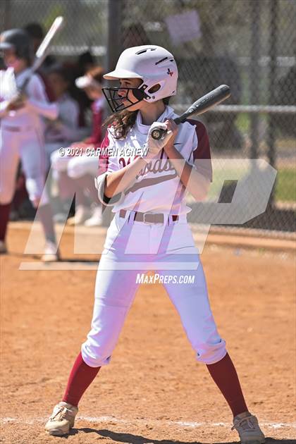 Thumbnail 2 in Cypress Woods vs Bryan (NFCA Texas High School Leadoff Classic Tournament) photogallery.