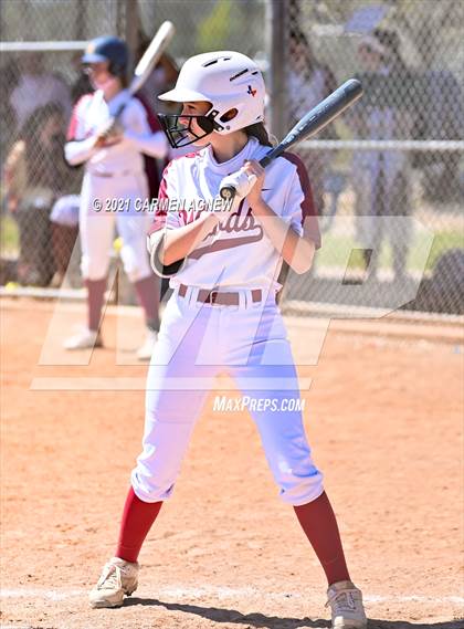 Thumbnail 3 in Cypress Woods vs Bryan (NFCA Texas High School Leadoff Classic Tournament) photogallery.