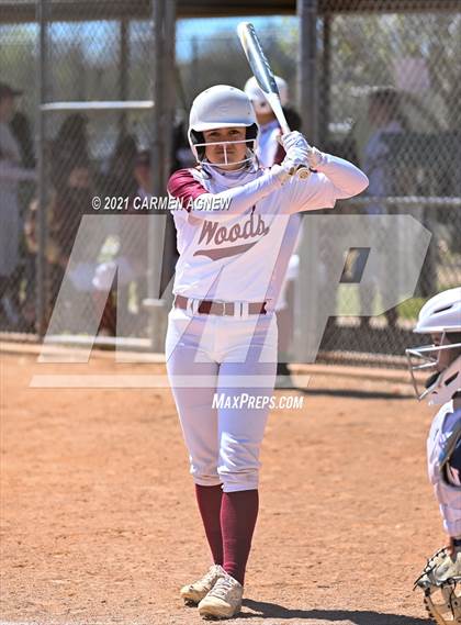 Thumbnail 1 in Cypress Woods vs Bryan (NFCA Texas High School Leadoff Classic Tournament) photogallery.