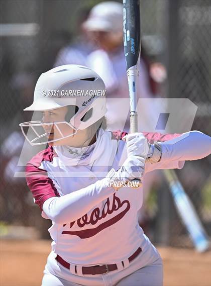 Thumbnail 2 in Cypress Woods vs Bryan (NFCA Texas High School Leadoff Classic Tournament) photogallery.