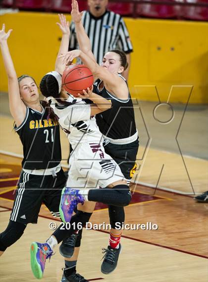 Thumbnail 2 in Gilbert vs. Hamilton (AIA D1 Quarterfinal)  photogallery.